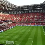 Vue du stade Prince Moulay Abdellah à Rabat