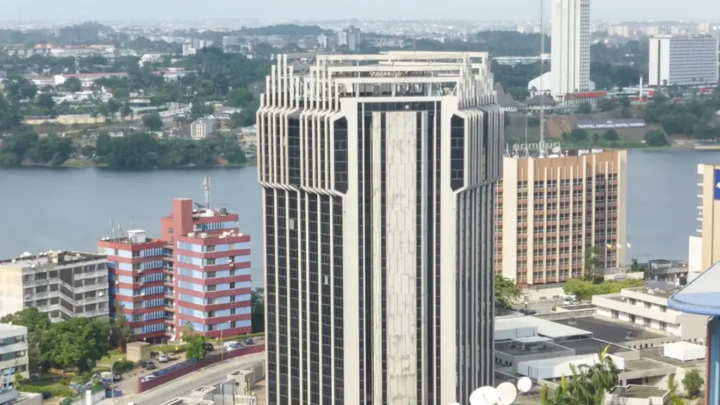 Bâtiment de l’agence de la BCEAO à Abidjan